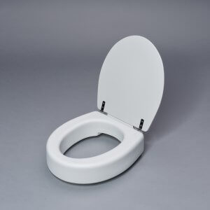 Spahn-Reha 10 cm Antidekubitus-Toilettensitz weiss