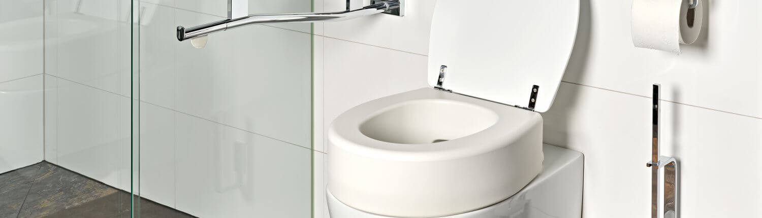 Toilettensitzerhöhung weiß