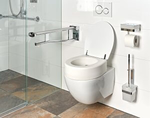 Toilettensitzerhöhung weiß